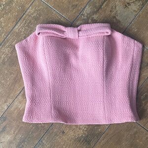 Anthropologie Blush Strapless Top. Hutch brand. Size medium. NWT.